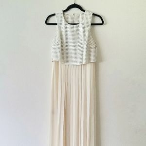 BCBG Pleated Maxi Dress
